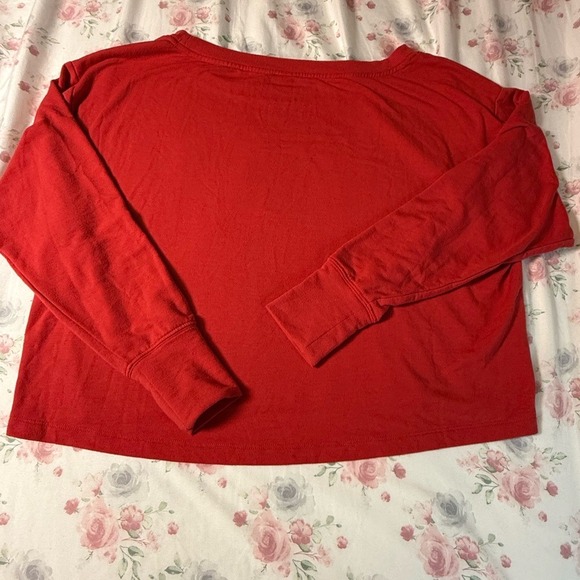 Victoria's Secret Angel Red Long Sleeve Top Women's Size Small Pullover Shirt - Picture 3 of 3